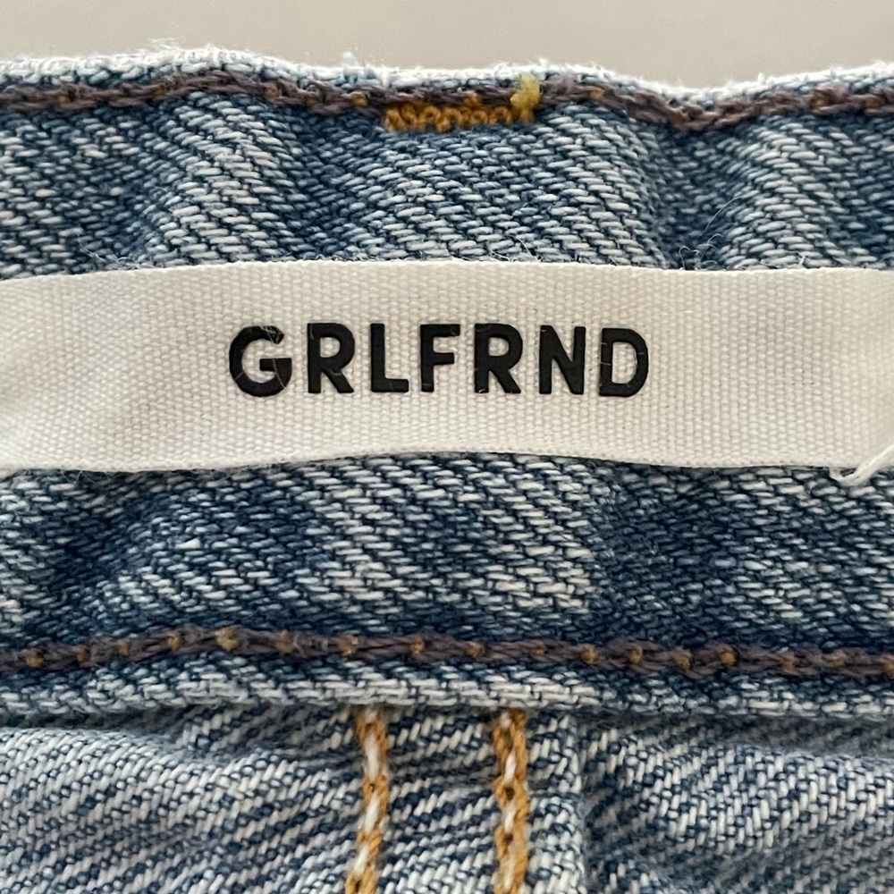 Grlfrnd Distressed Denim Mica in Wish You Would Size 24 - Picture 8 of 8